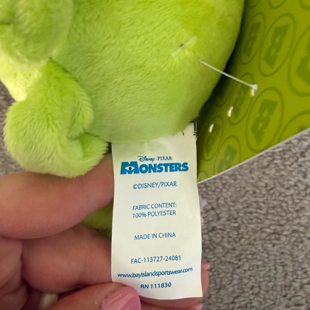 Disney Pixar Monsters Plush Duo - Sulley Blue & Mike Green - Picture 4 of 7